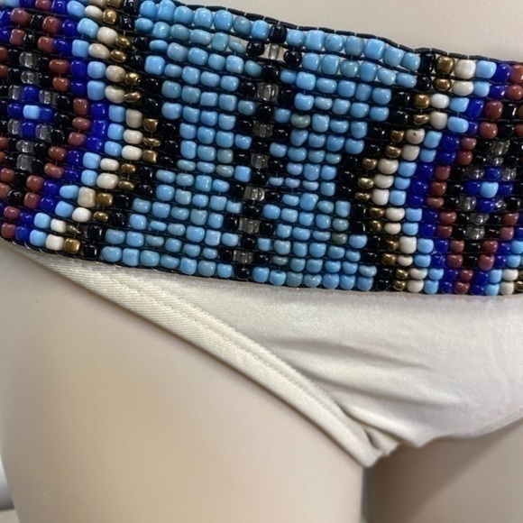 PILYQ Belted Teeny Bikini Bottom ONLY in Keshi Pearl - Picture 10 of 12